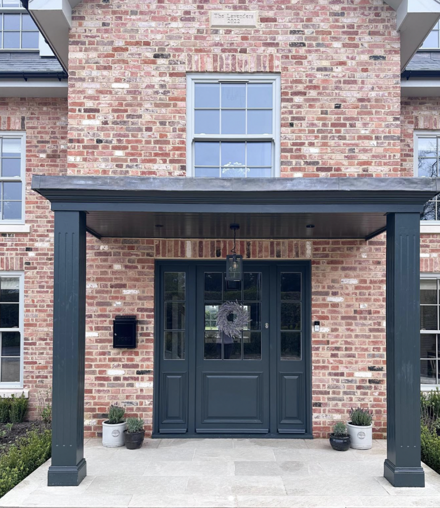 Distressed Brick House