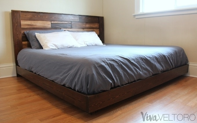 DIY Bed Frame in Platform Style