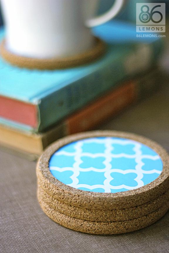 DIY Cork Coasters