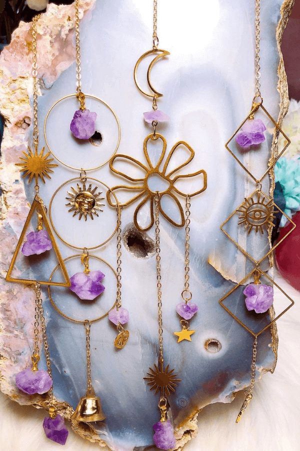 DIY Beautiful Crystal Suncatcher