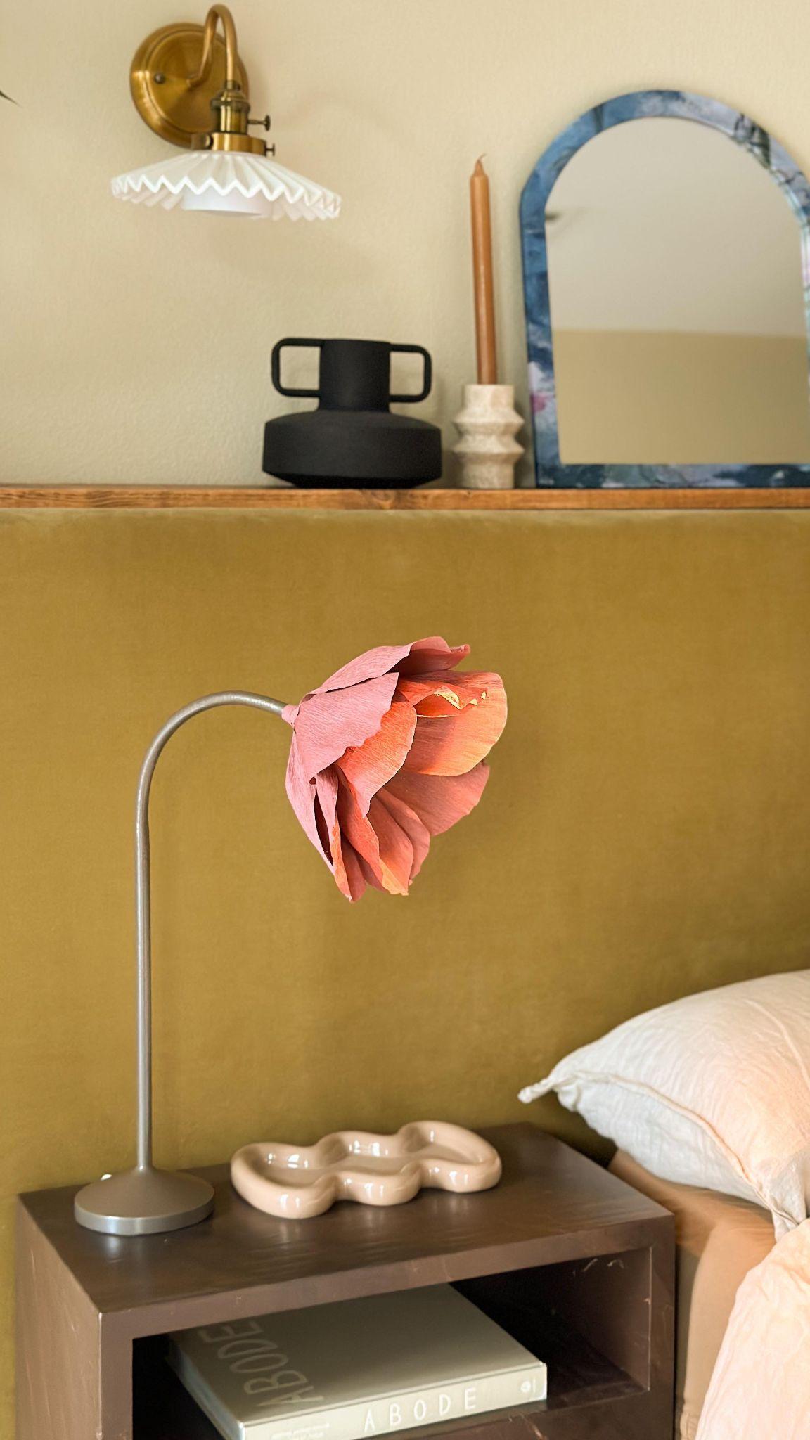 DIY Flower Lamp