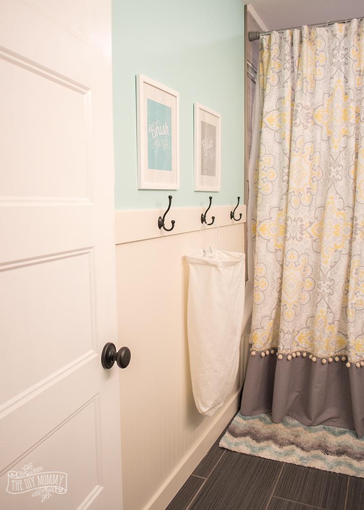 DIY Hook Wall