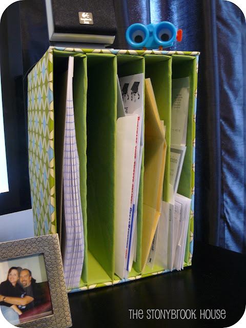 DIY Mail Organizer