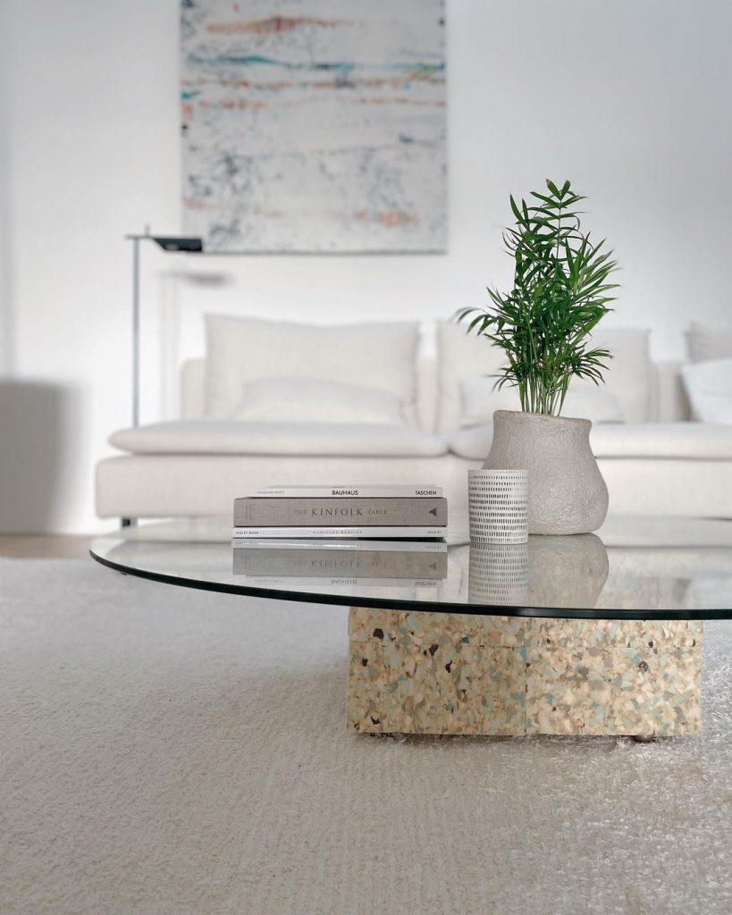 DIY Modern Foam Cube Coffee Table