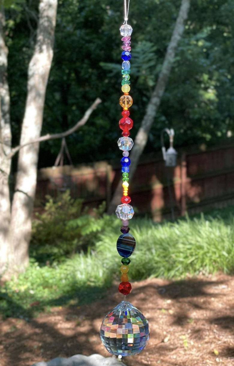 DIY Rainbow Suncatcher