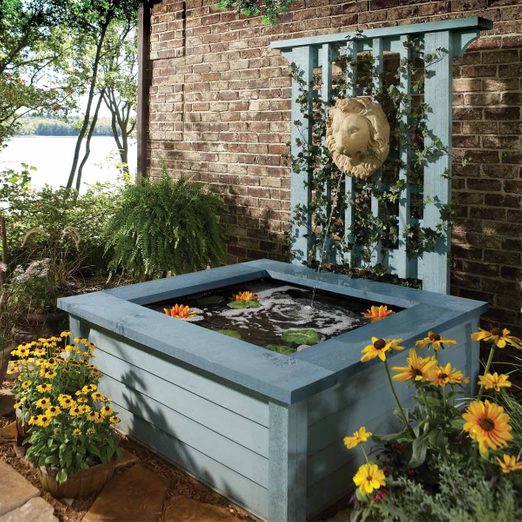 DIY Raised Outdoor Pond