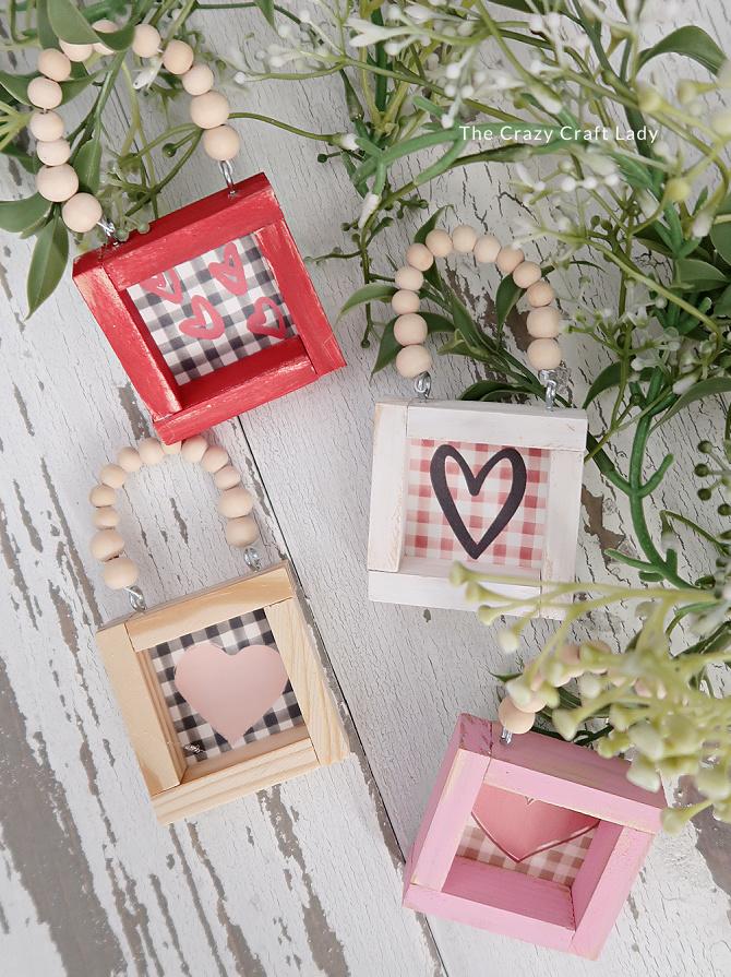 DIY Valentine's Day Ornaments