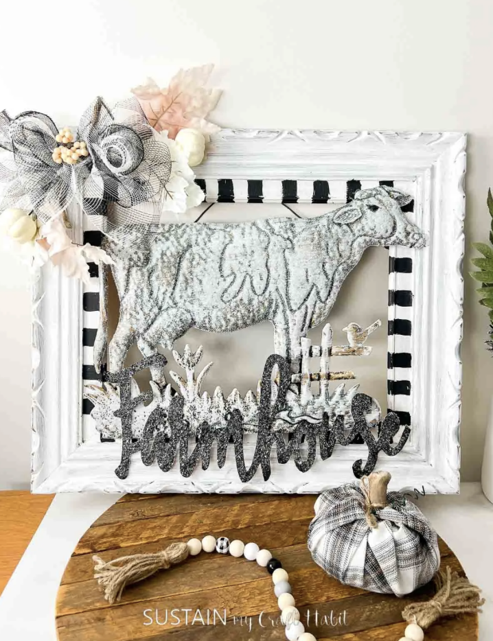 Dollar Tree Farmhouse Craft Decor