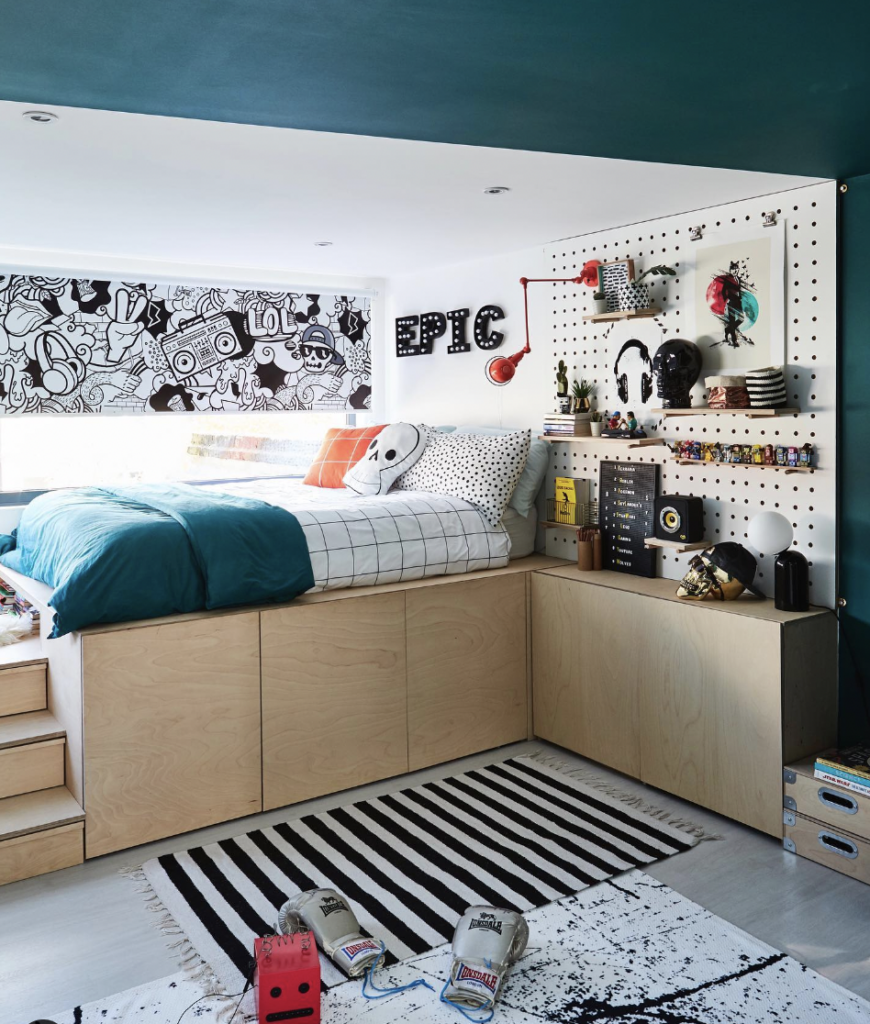 Doodle Bedroom for Boys