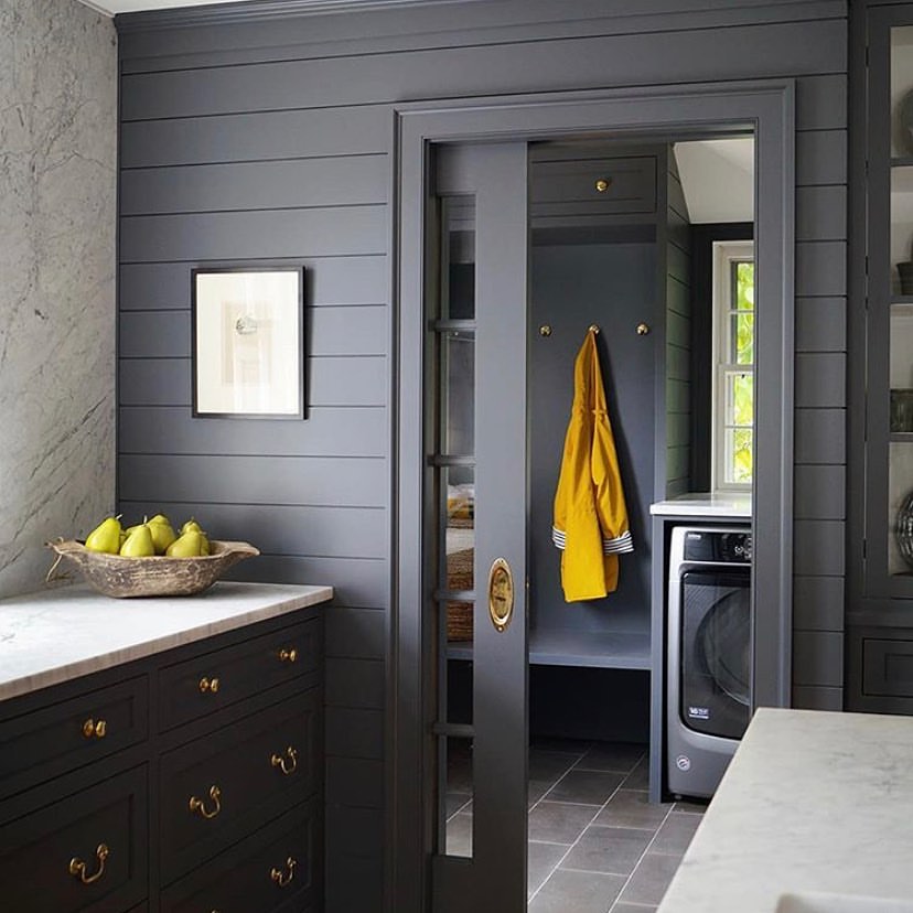 Dramatic Pantry Laundry Zone