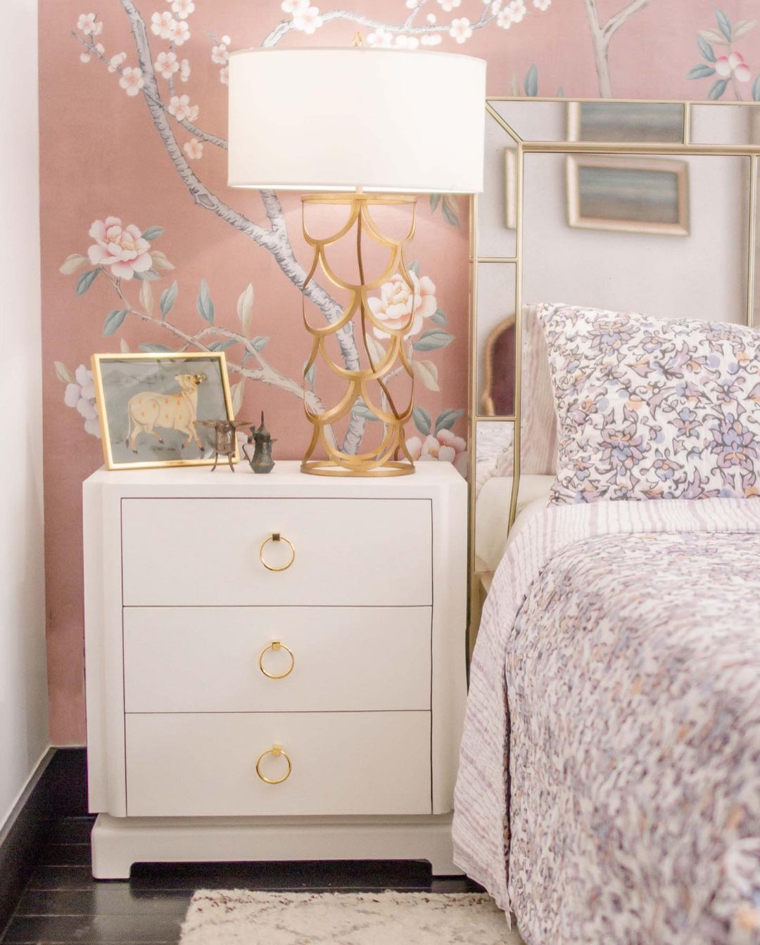An Eclectic Chic Side Table