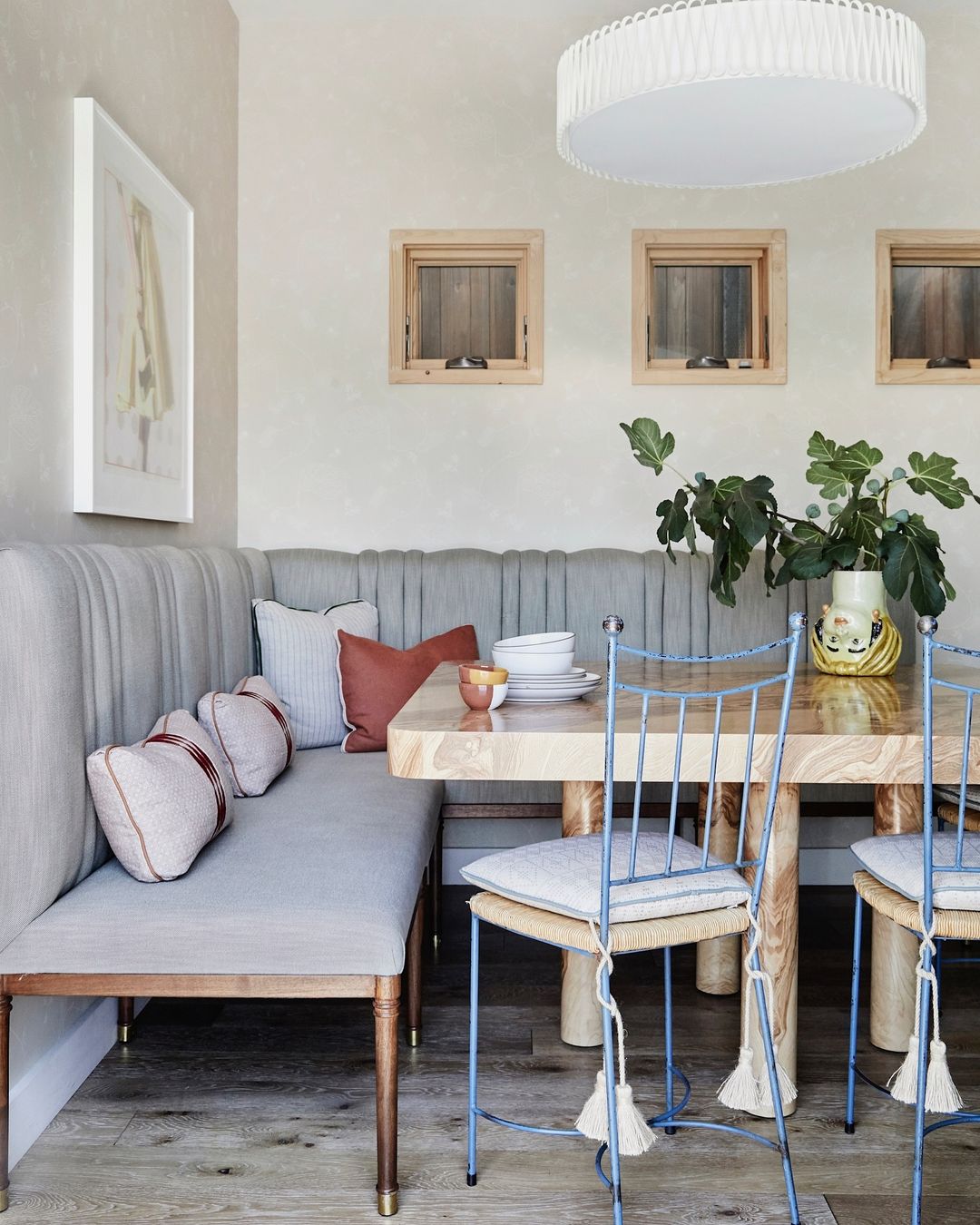 Eclectic Chic Dining Kitchen Corner