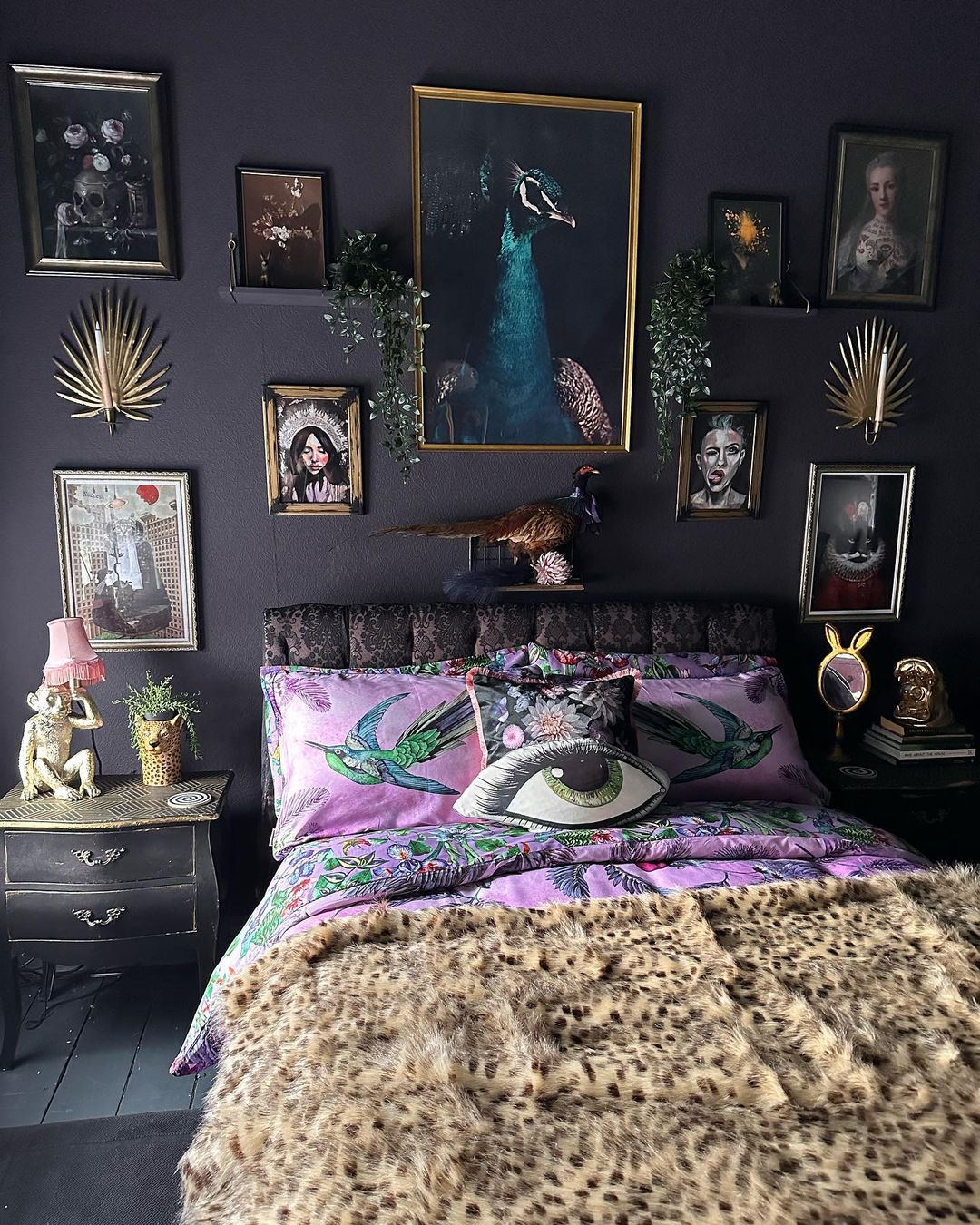 Eclectic Elegance Amongst Dark Tones