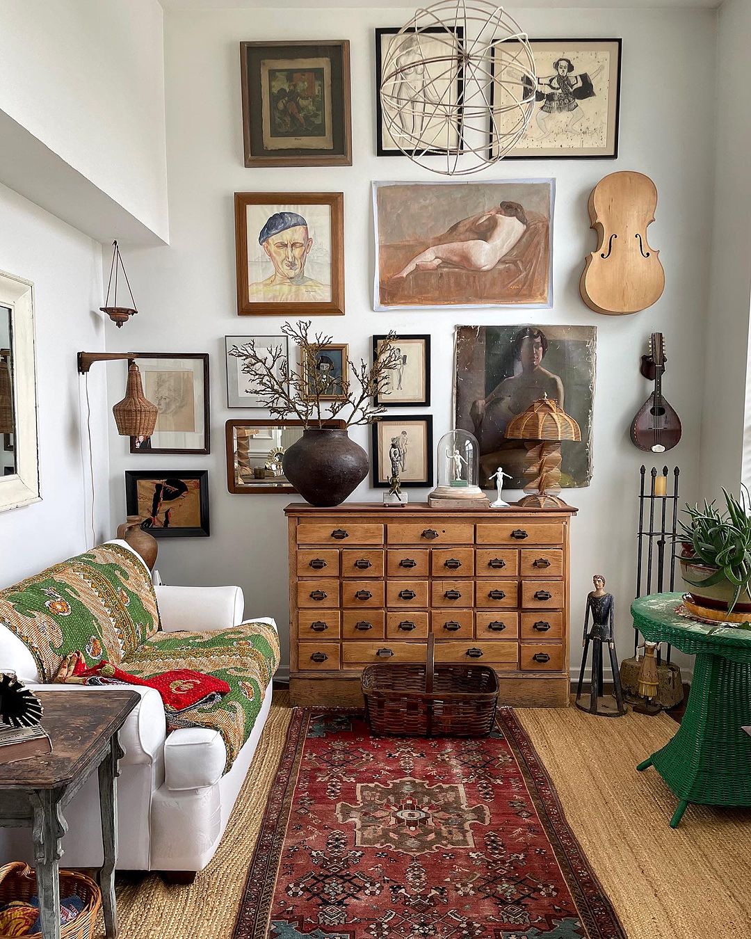Eclectic Vintage Room