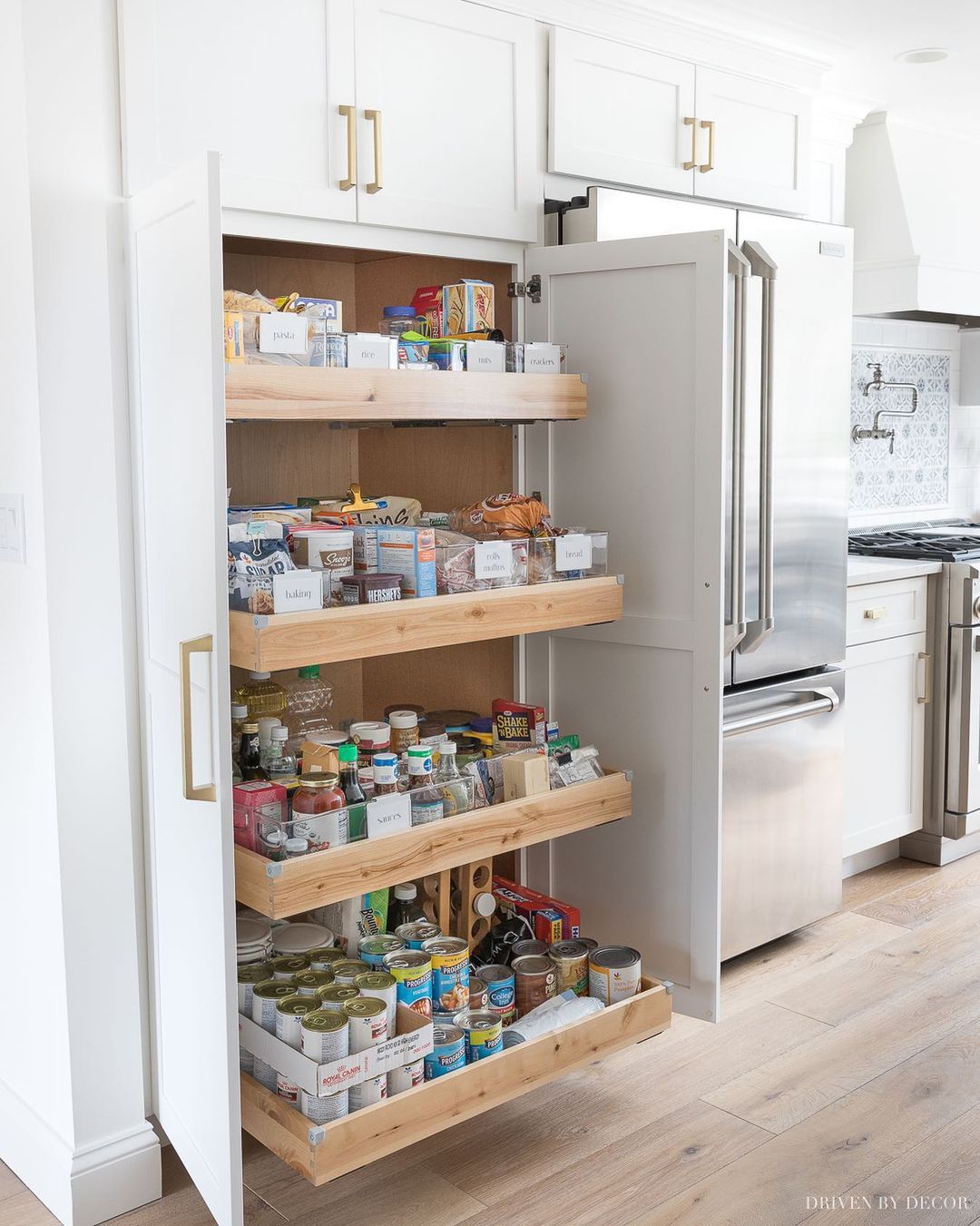 Efficient Slide-Out Storage