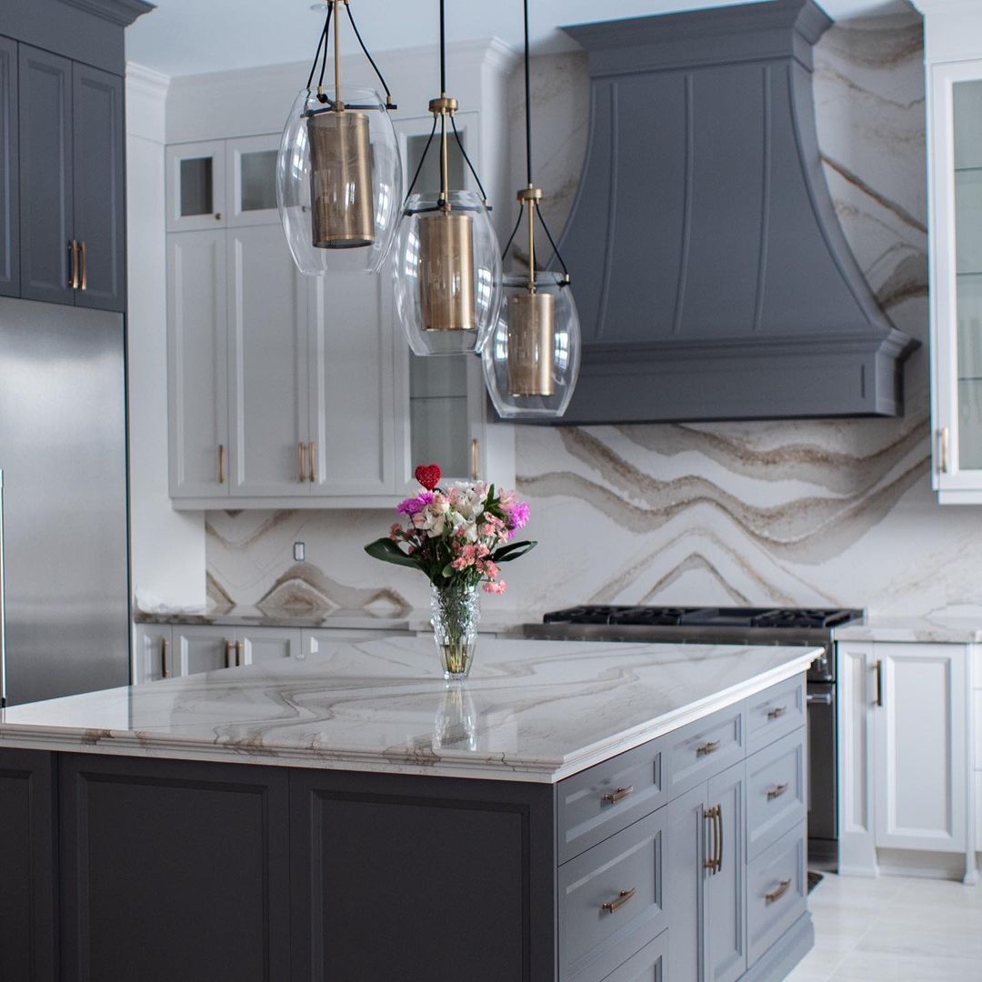 Elegant Veined Marble