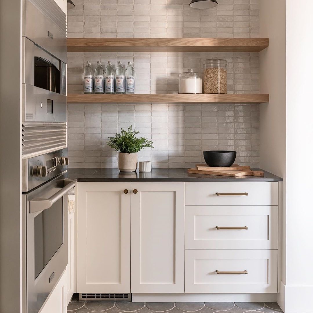 Elevated IKEA Pantry Nook