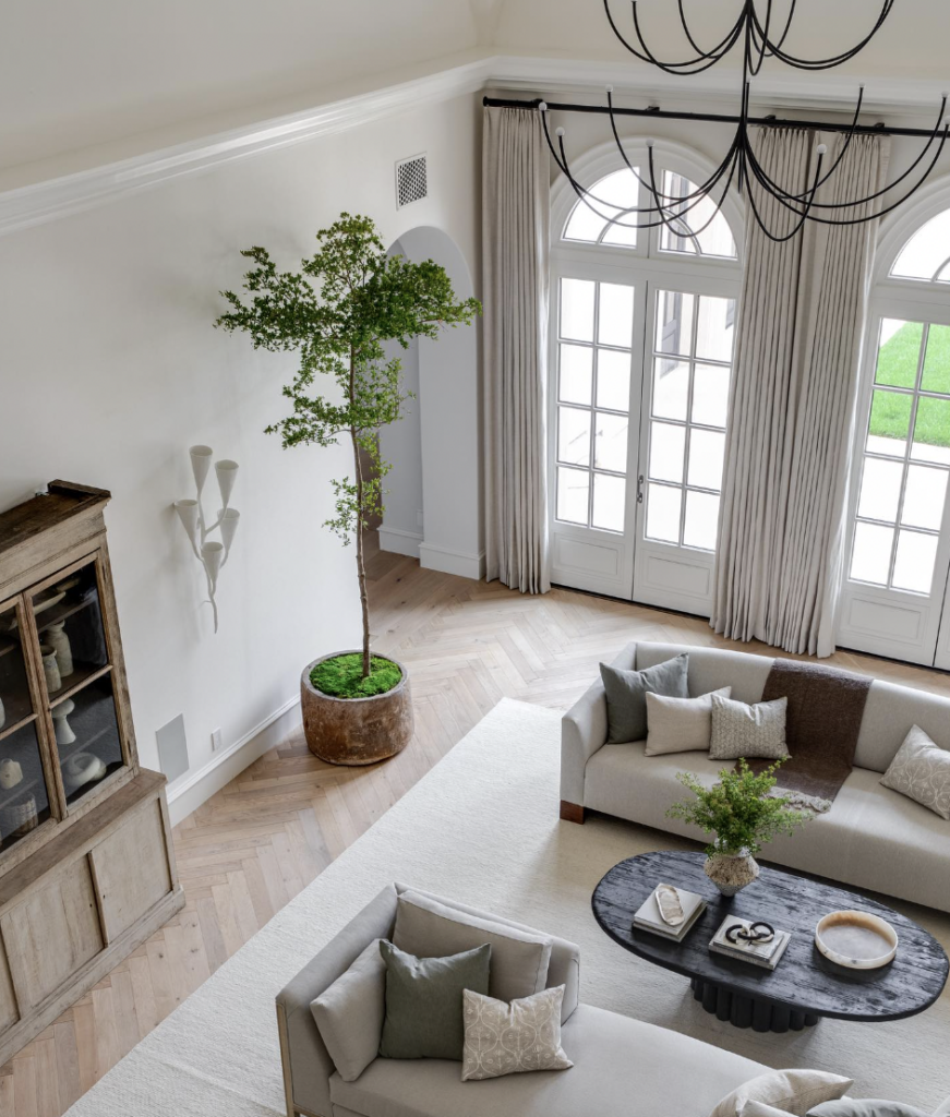 Entryway Flooring for a Large Living Area