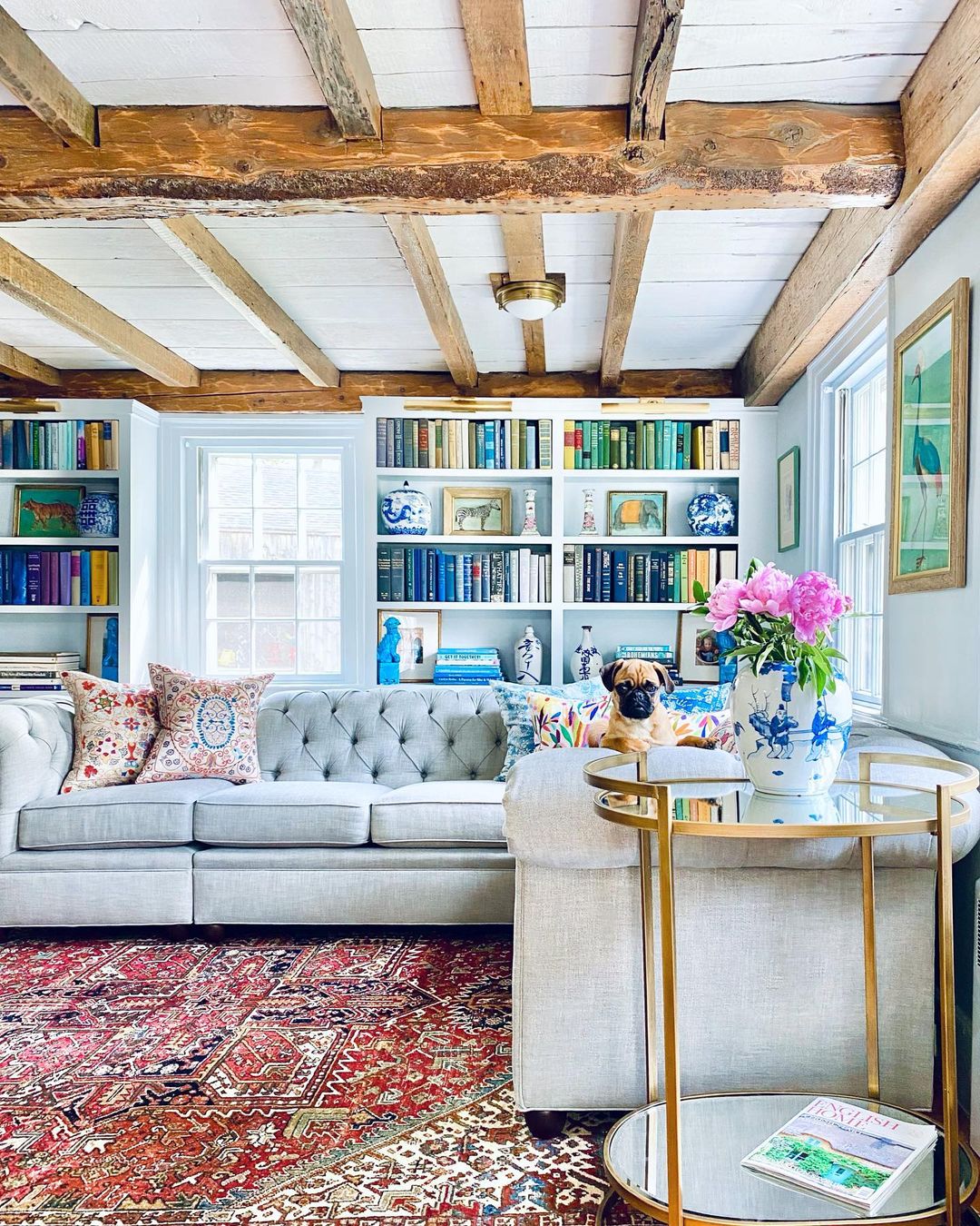 Exposed Rustic Wood Beams