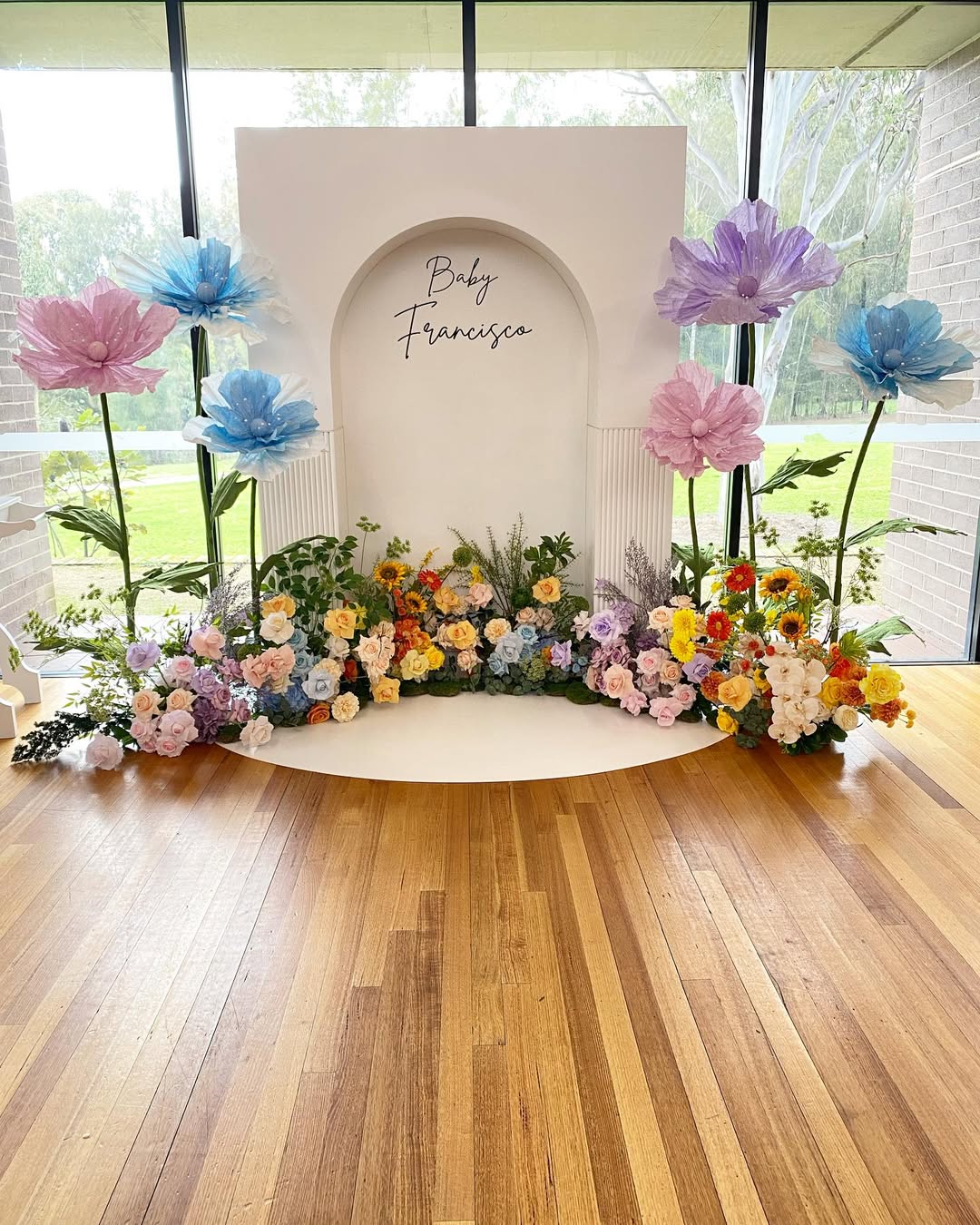 Fairytale Garden Baby Shower with Oversized Blooms