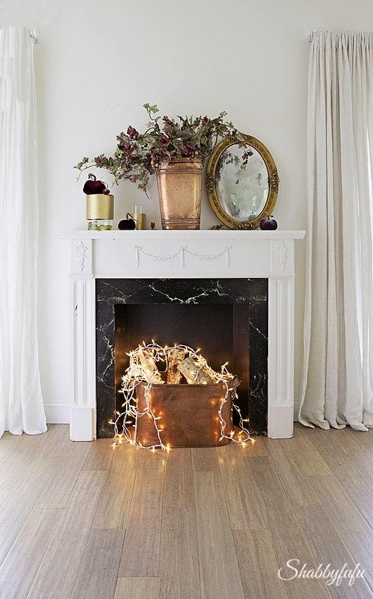 Fake Fireplace DIY Project