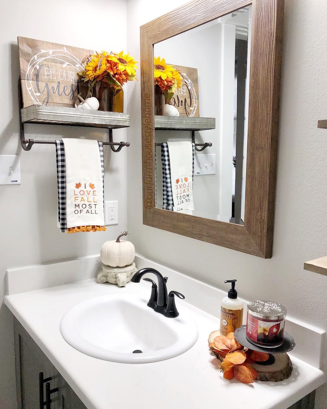 Farmhouse Fall Soap Area