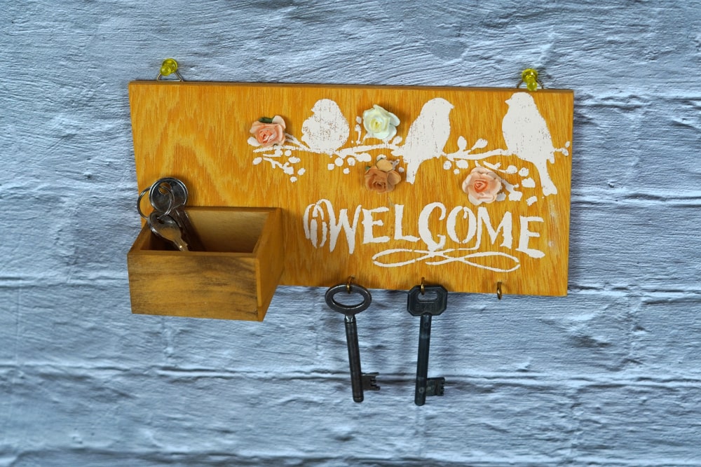 DIY Wooden Key Holder