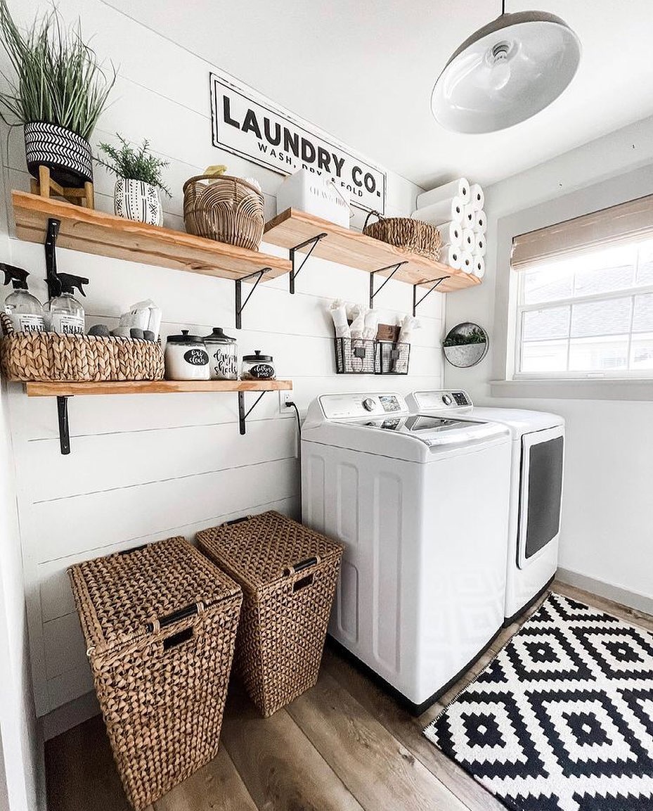 Farmhouse Flair with Ample Storage