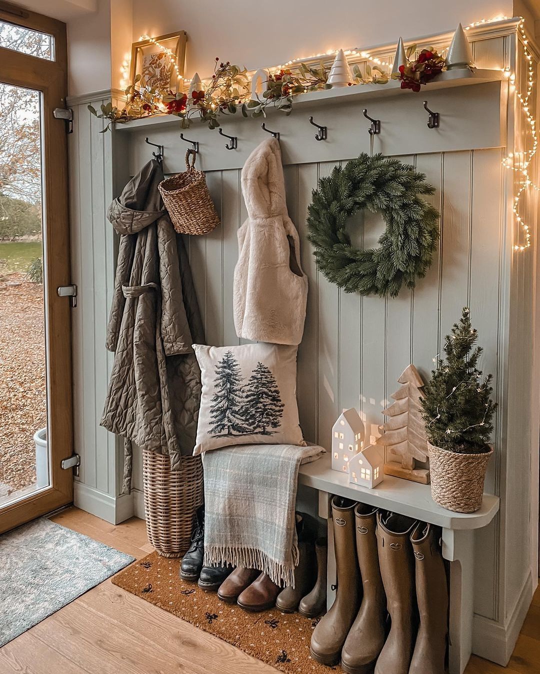 Festive Entryway Flair