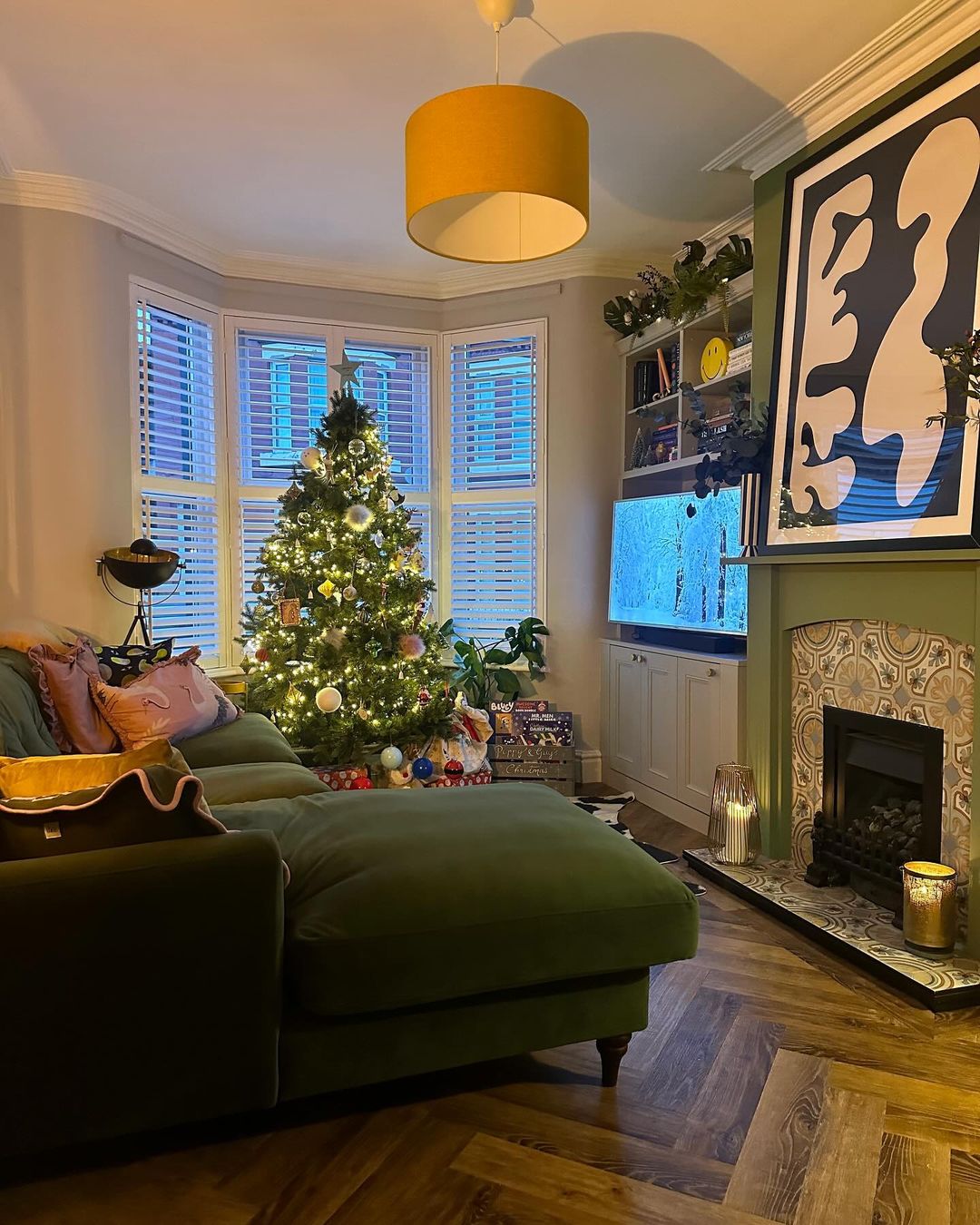 Festive Living Space Corner