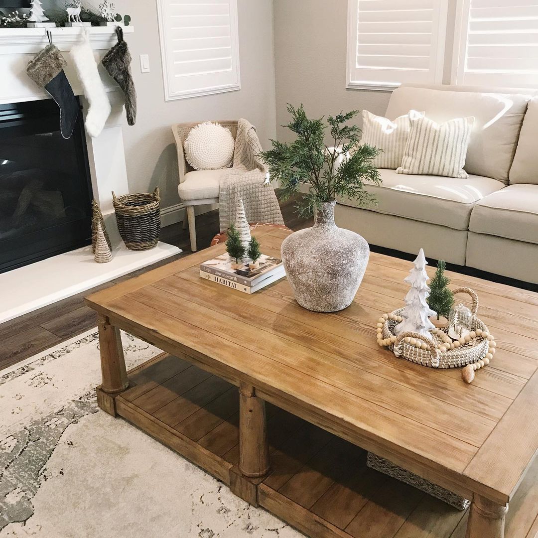 Festive Rustic with Natural Decor