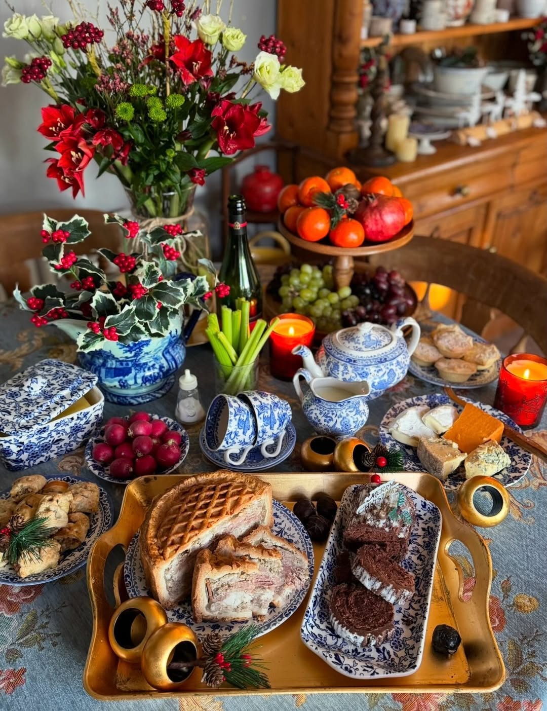 Festive Tea Table