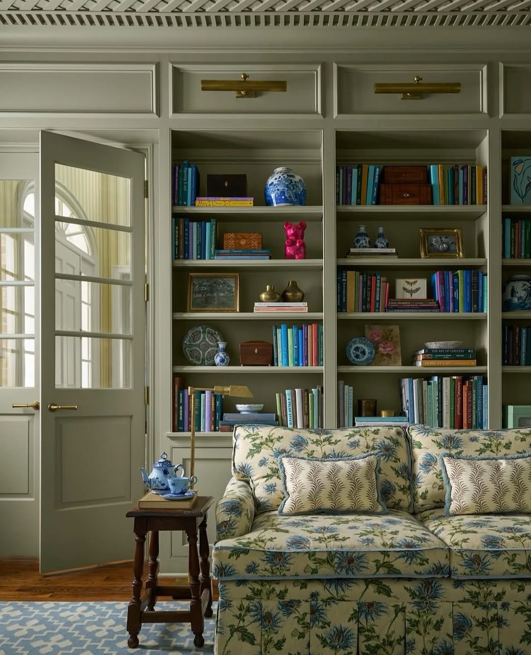 Floral Chintz Shelves
