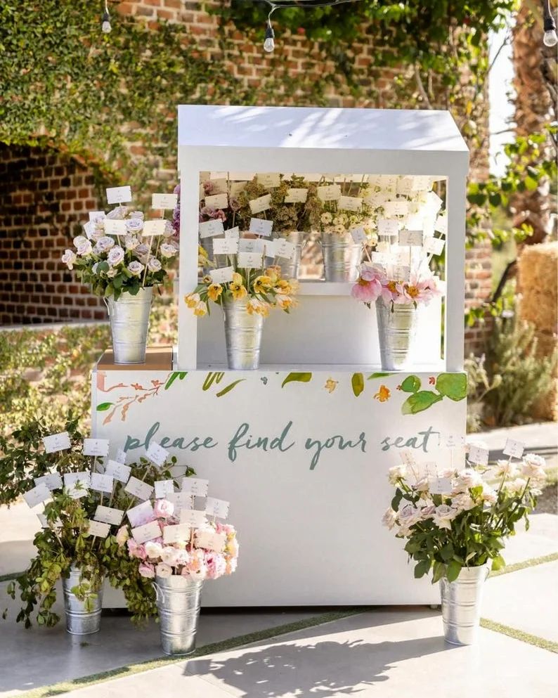 Floral Seating Plan