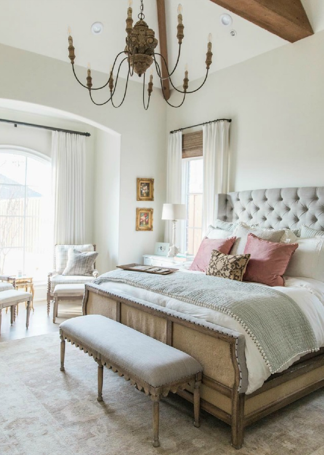 French Farmhouse Style Bedroom