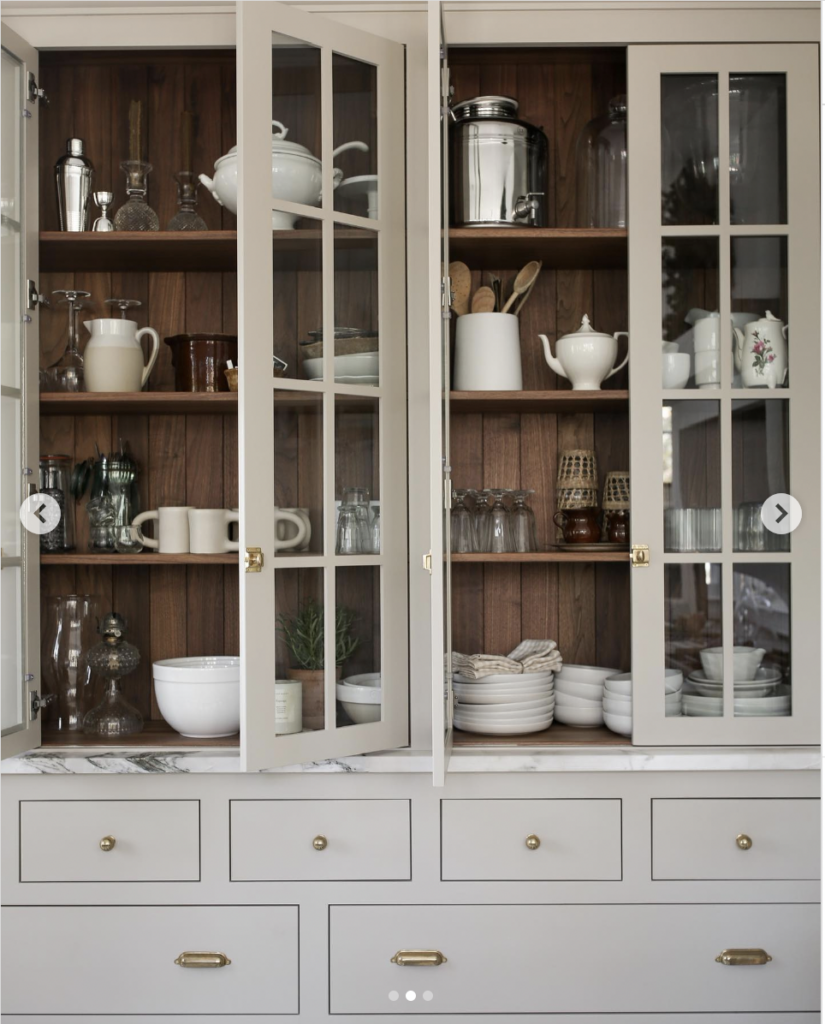 Full Overlay Glass Cabinet