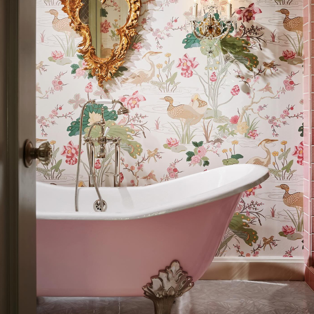 Enchanted Garden with Gilded Reflections