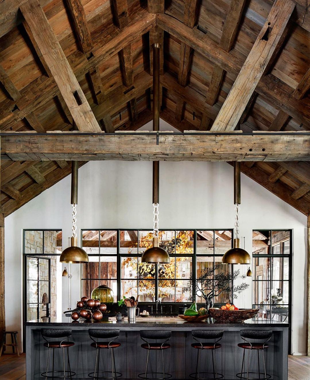 Grand Vaulted Timber Frame