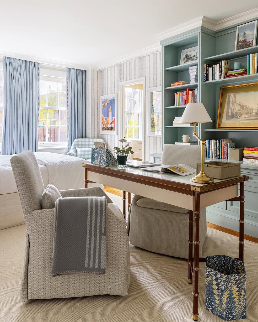 Grandmillennial Bedroom Office