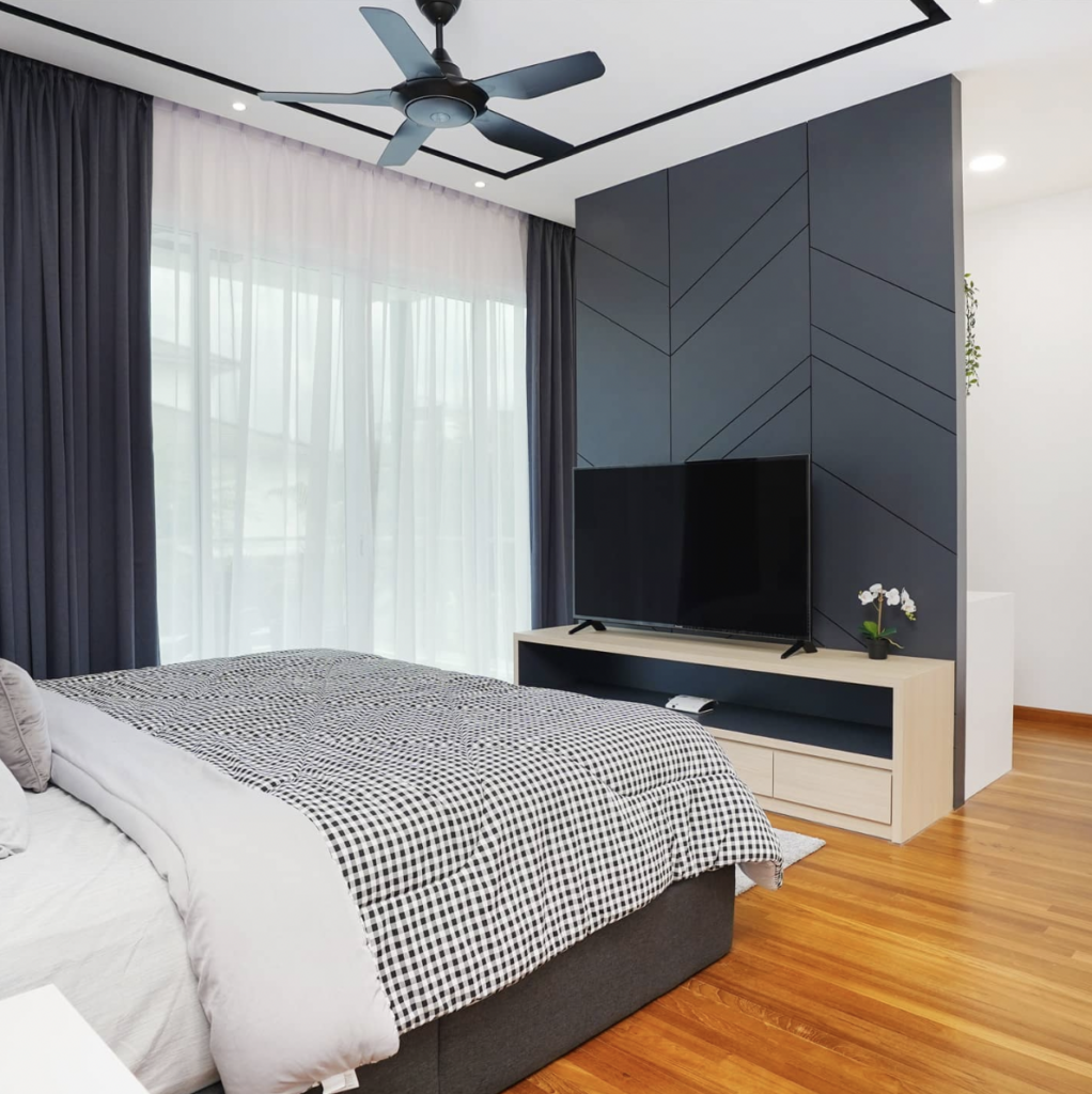 Gray Accent Wall