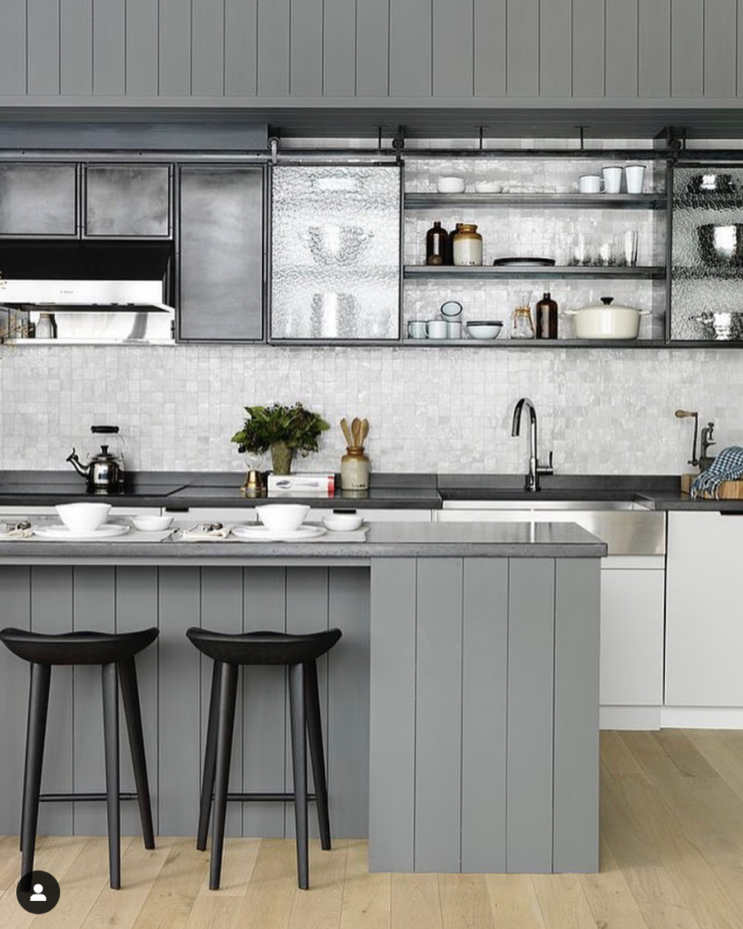 Gray Countertops Kitchen
