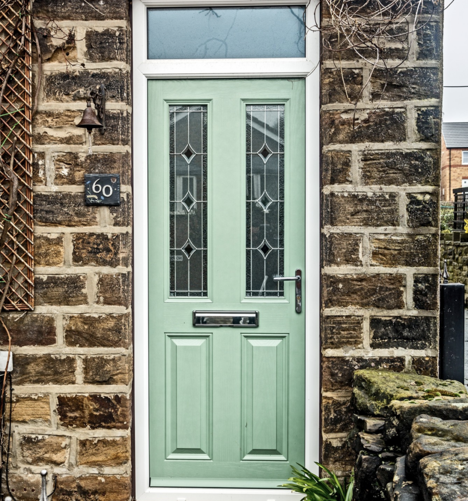 Green Door at the Stone House
