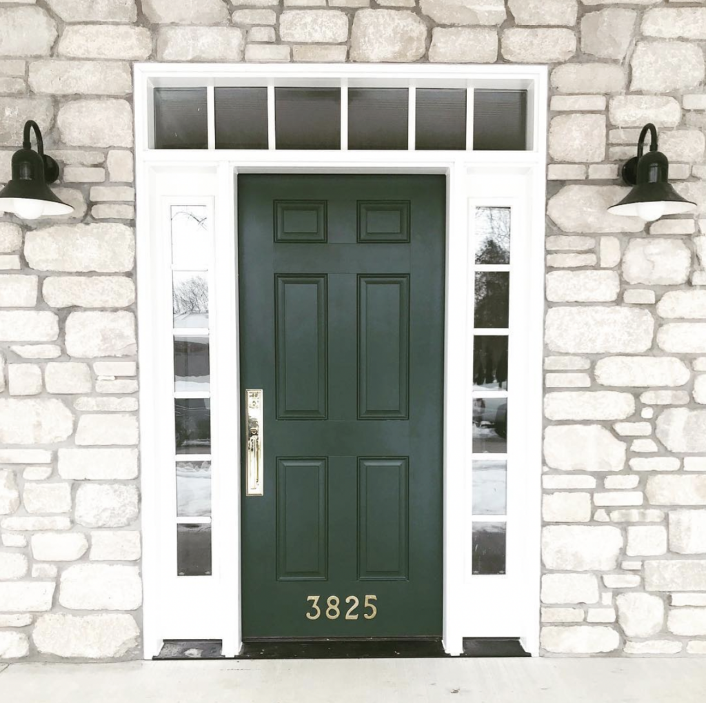 Green Stone Doors and Houses