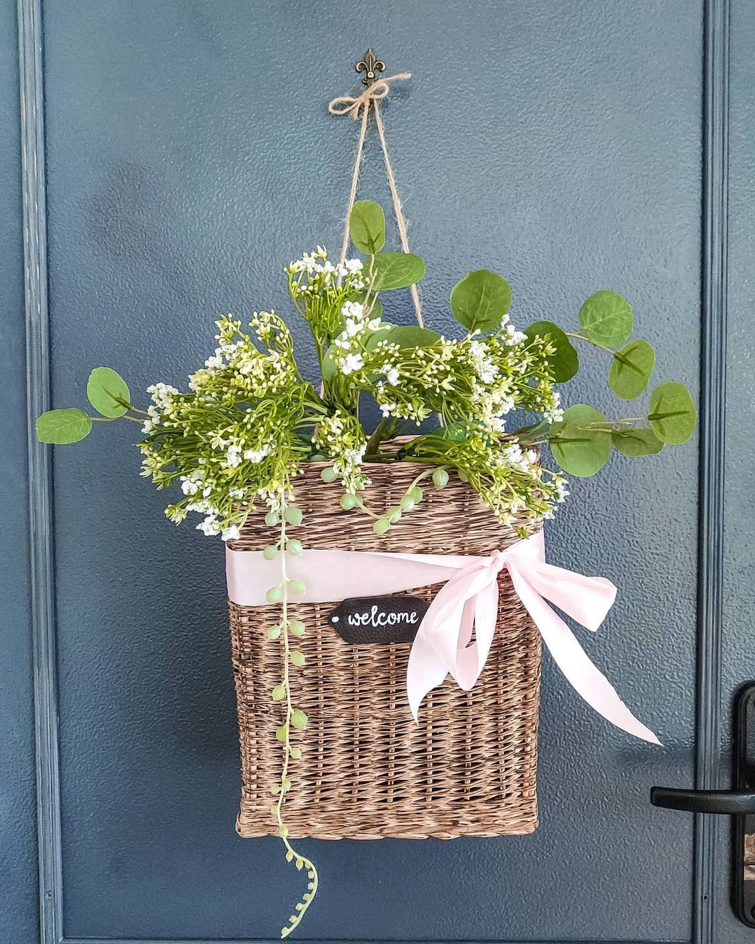 16. Welcoming Greenery and Baby