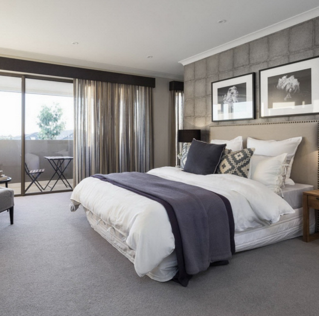 Grey Bedroom Carpet