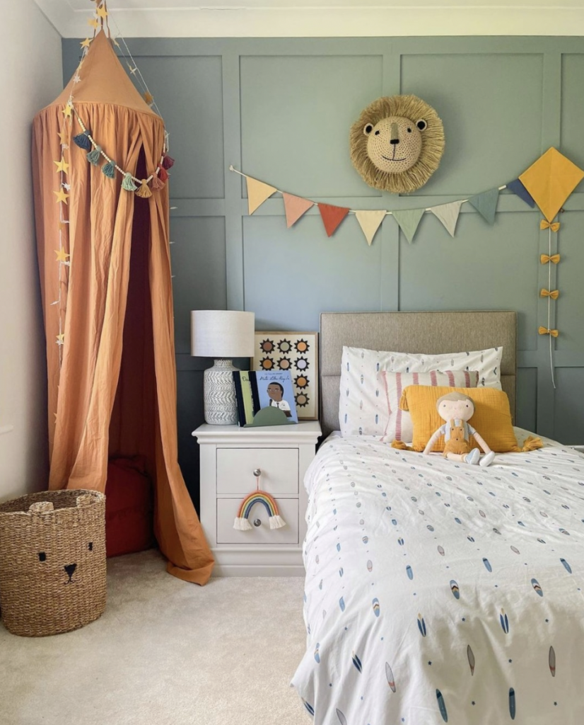 Grey Carpet for a Kid Bedroom