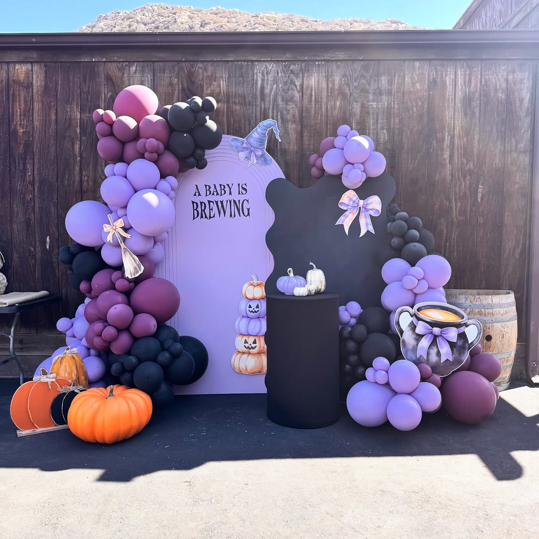 Halloween Witchy Pumpkin Baby Shower