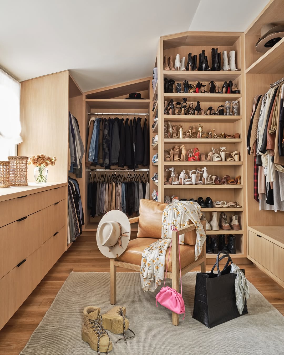 Hat Hooks and Heel Storage