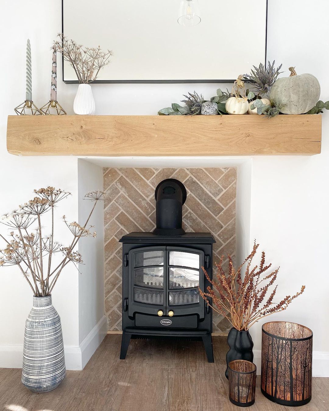 Herringbone Brick Adds Rustic Warmth
