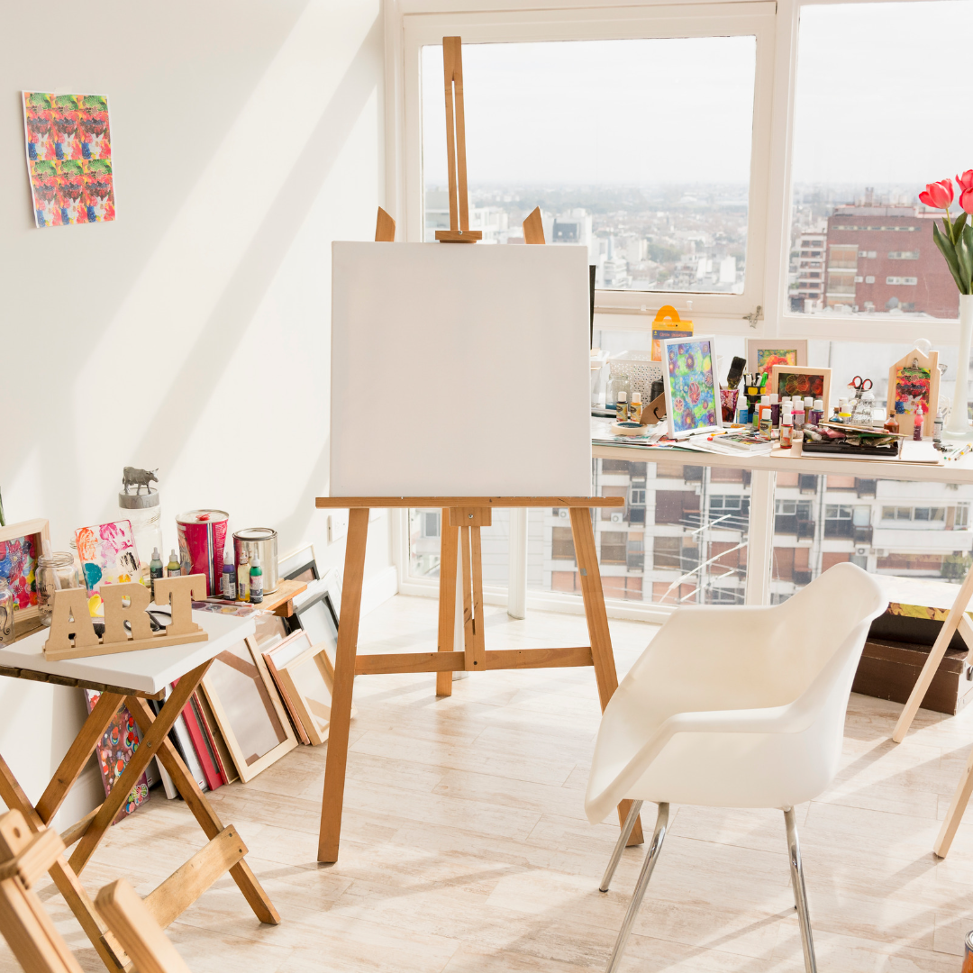 High-Rise Studio with City Views